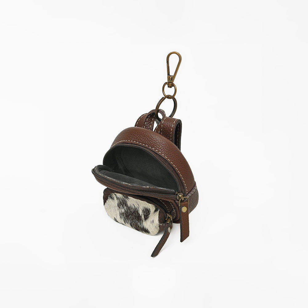 ADCHA130 American Darling Genuine Hair-On Hide Mini Dome Backpack Bag & Pouch