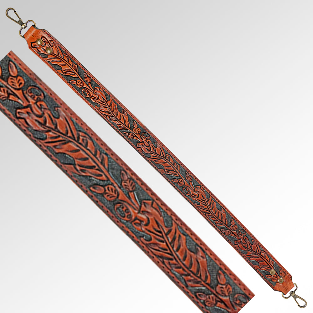 LC-ADBT109-24 Genuine Leather Crossbody Handle Strap For Bags