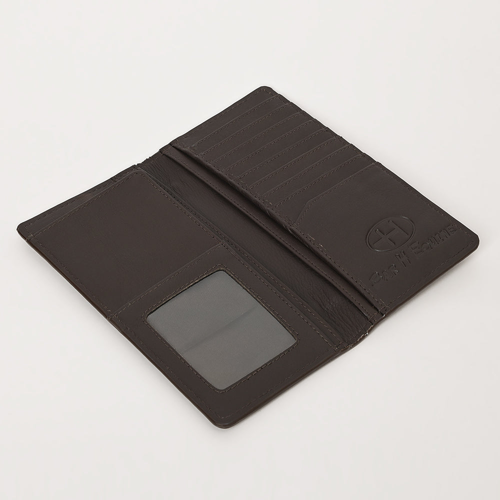 BEBGM179-Western Leather Bifold Wallet