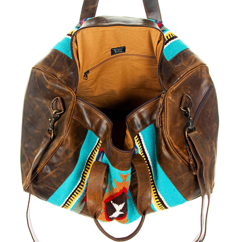 GIBG209 Duffel Genuine Western Leather Women Bag