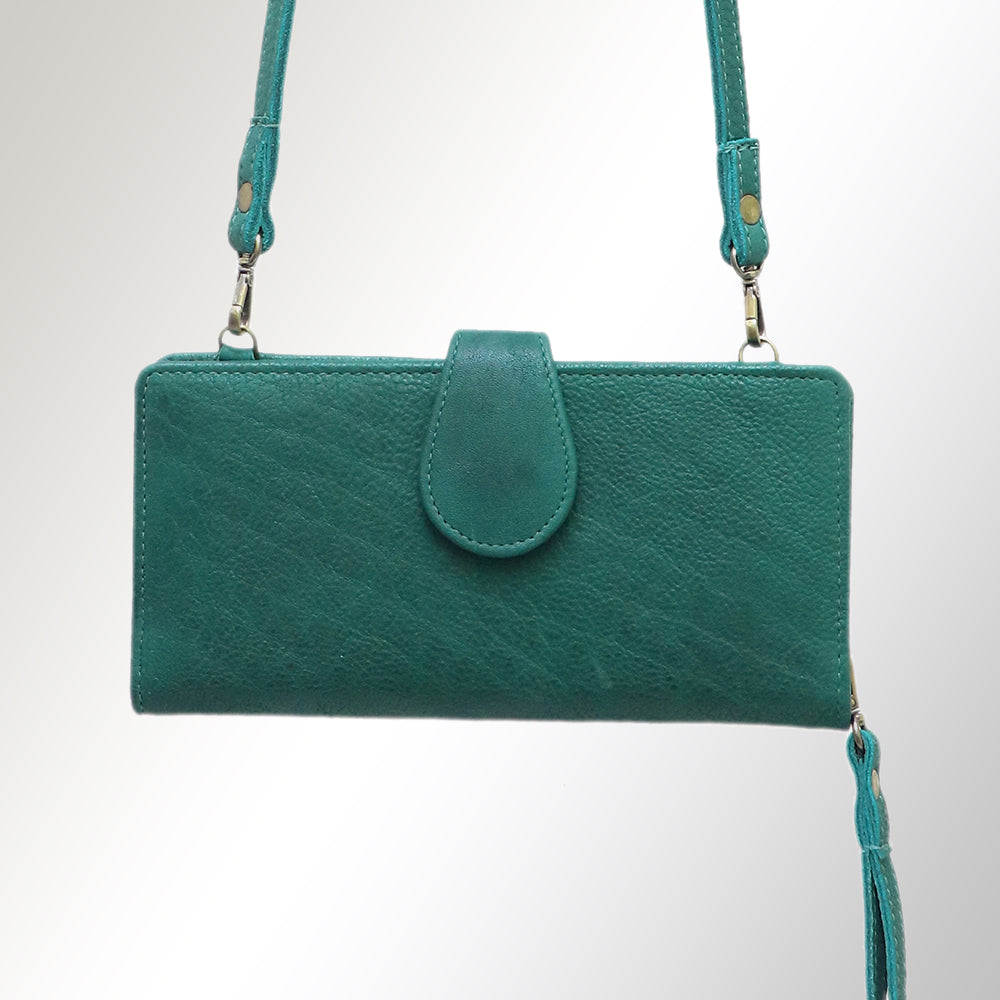 ADBGM113 Wristlet Genuine Western Leather Women Bag Ella