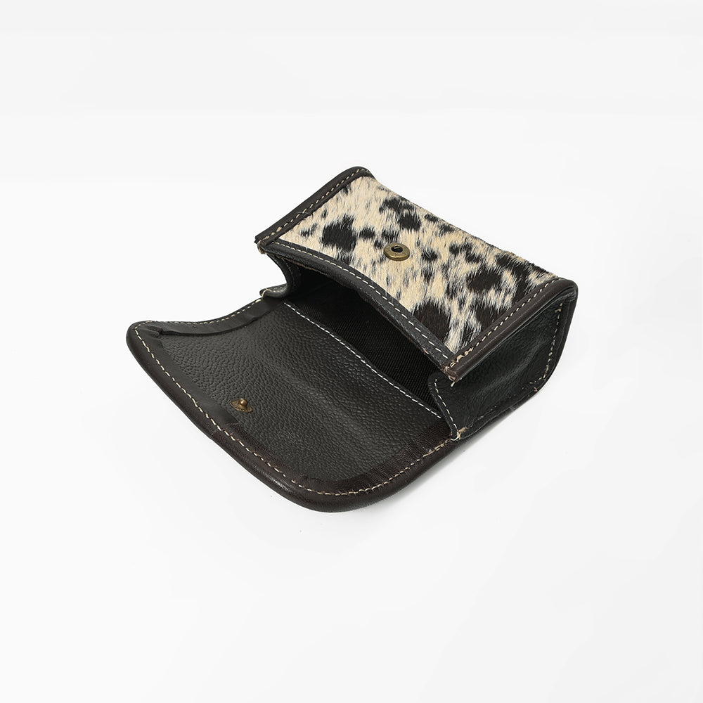 ADCHA126 American Darling Genuine Hair-On Flap Wallet Clip Pouch