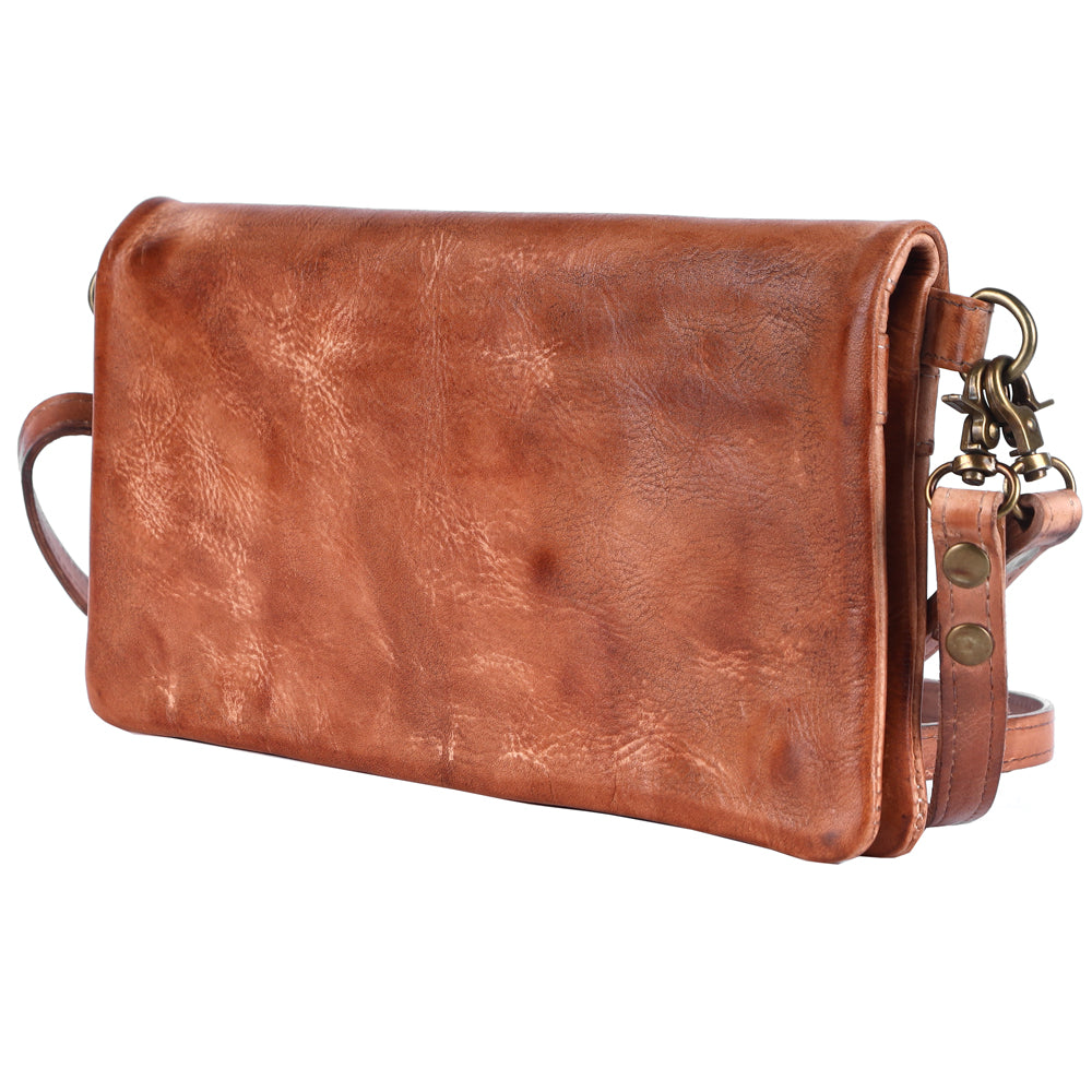 NMBGM140 Wristlet Genuine Leather women bag western Bag