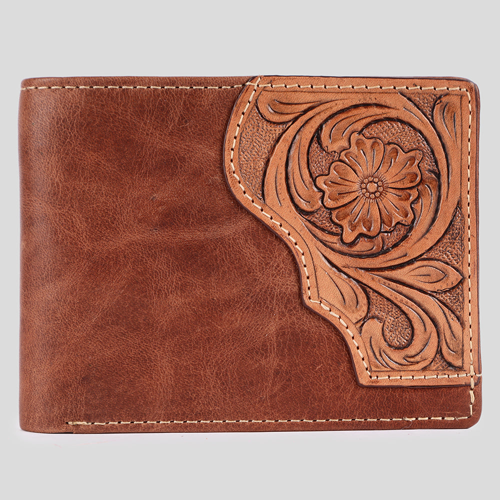 BEBGM177-Western Leather Wallet