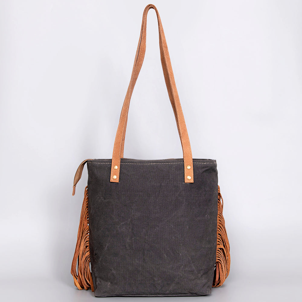 LC-OHV122 Weekender Upcycled Canvas Ladies Bag