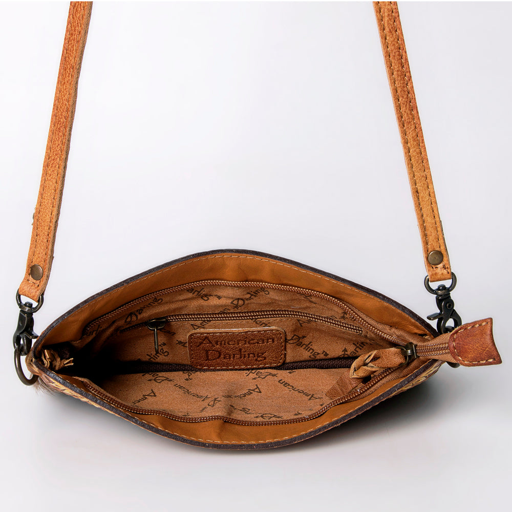 LC-ADBGS199TAWSUNF  Crossbody Genuine Western Leather Women Bag
