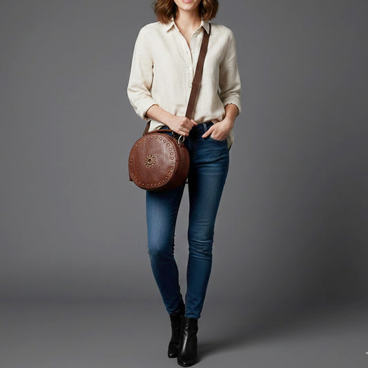 SWC168 Studded Compact Canteen Bag