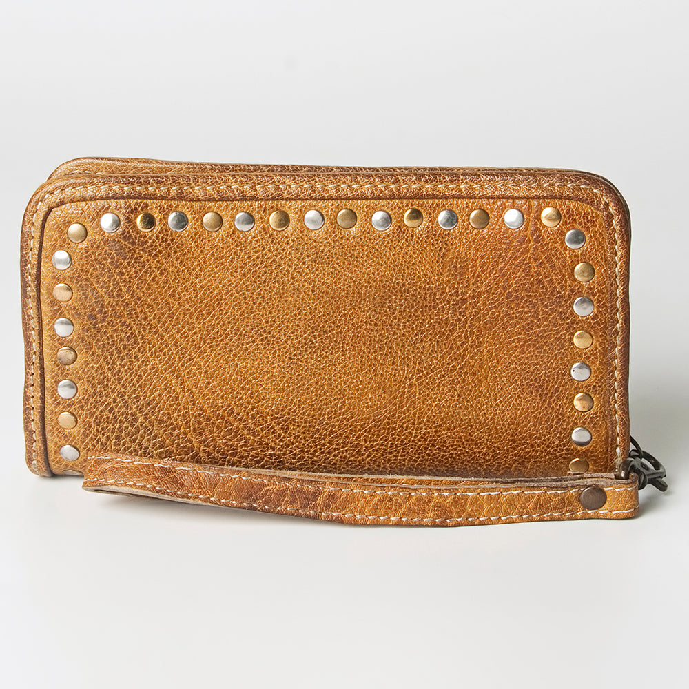 NMBGZ110 Wristlet Genuine Leather women bag western Bag