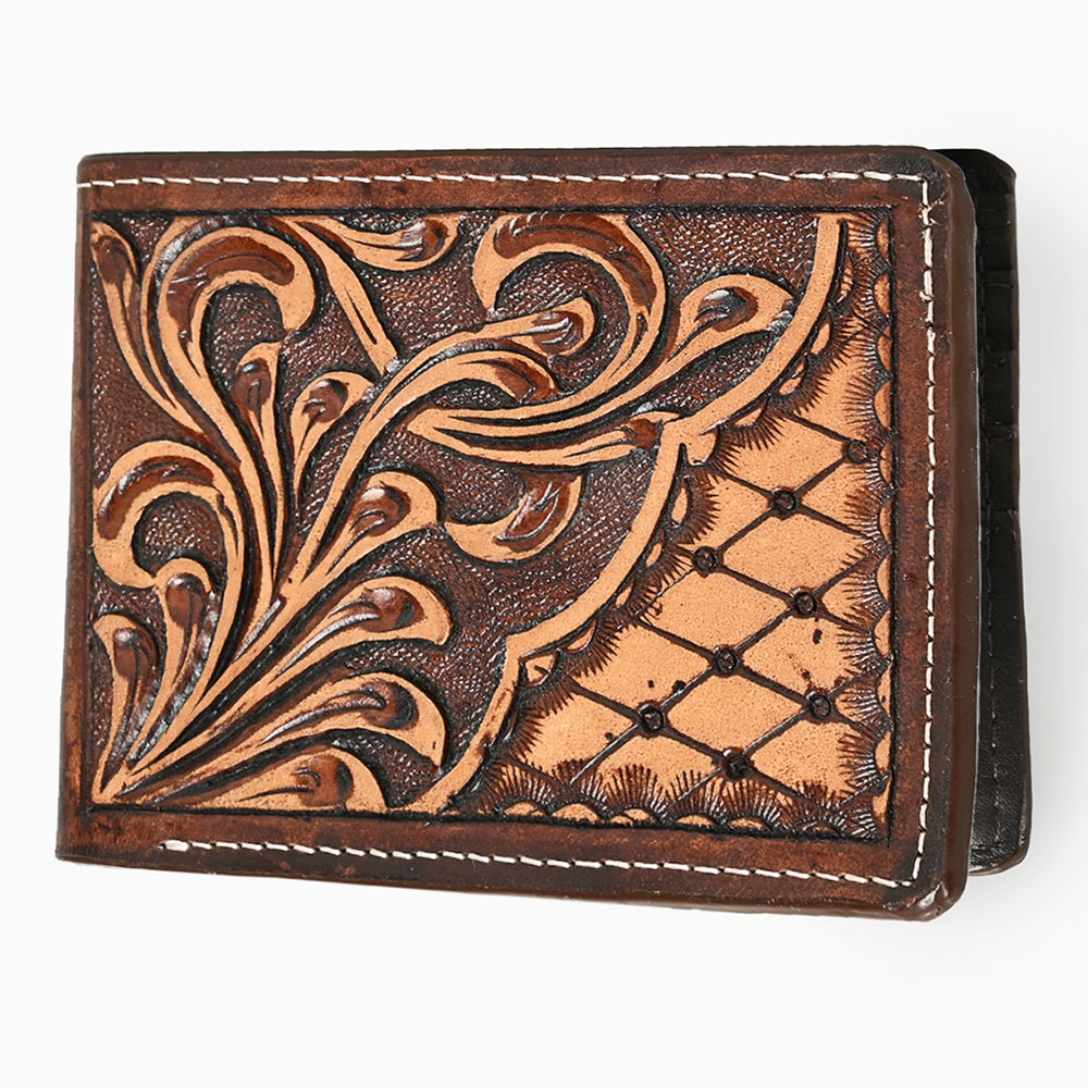 BEBGM167-Western Leather Wallet