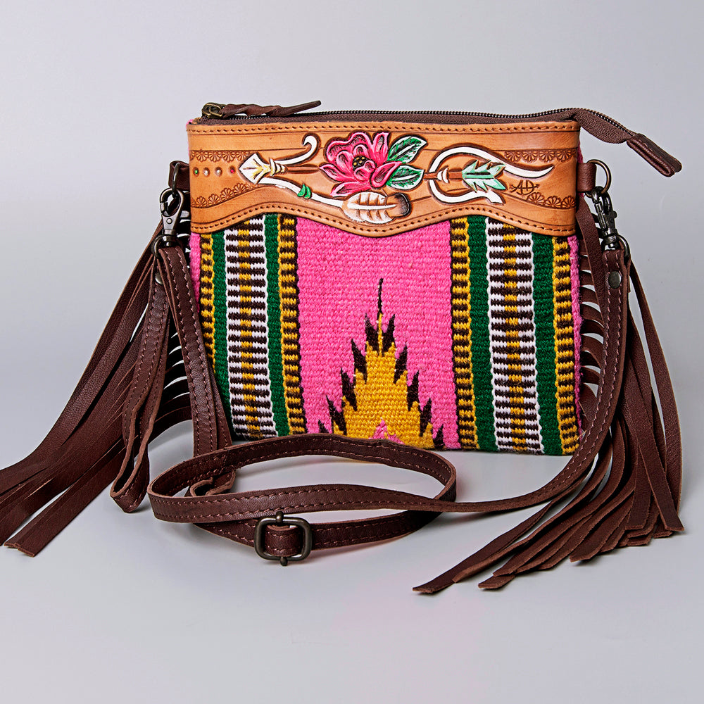 LC-ADBGZ183Q Crossbody Genuine Western Leather Women Bag