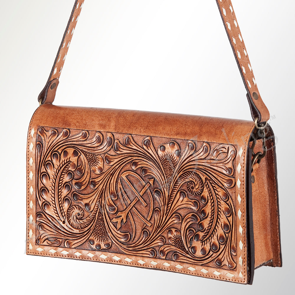 LC-ADBGZ327 Crossbody Genuine Western Leather Women Bag