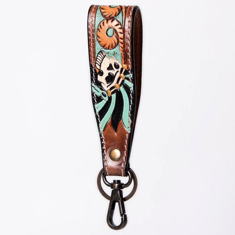 LC-ADWSF126G Genuine Leather Handle Strap For Wristlet Bags