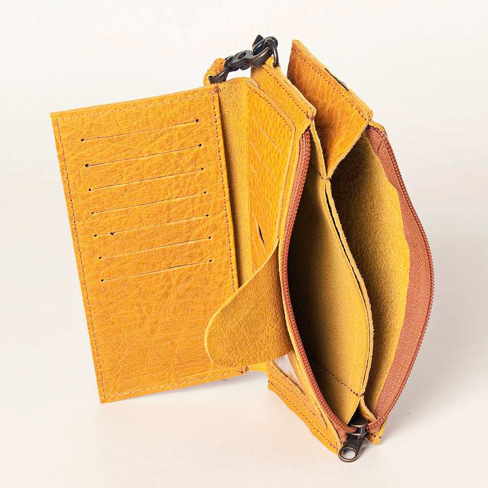 ADBG811 American Darling Handcrafted Leather Wristlet bag - Premium Full Grain Western Purse