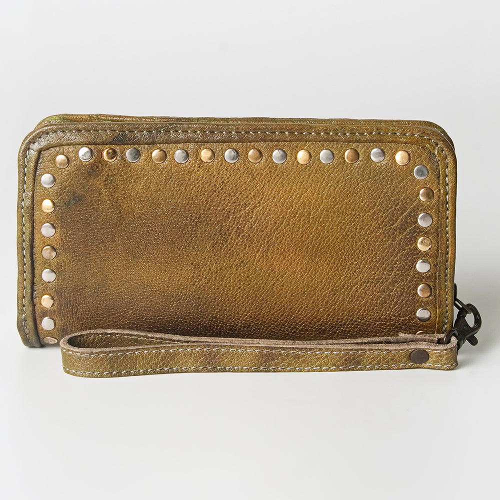 NMBGZ110 Wristlet Genuine Leather women bag western Bag