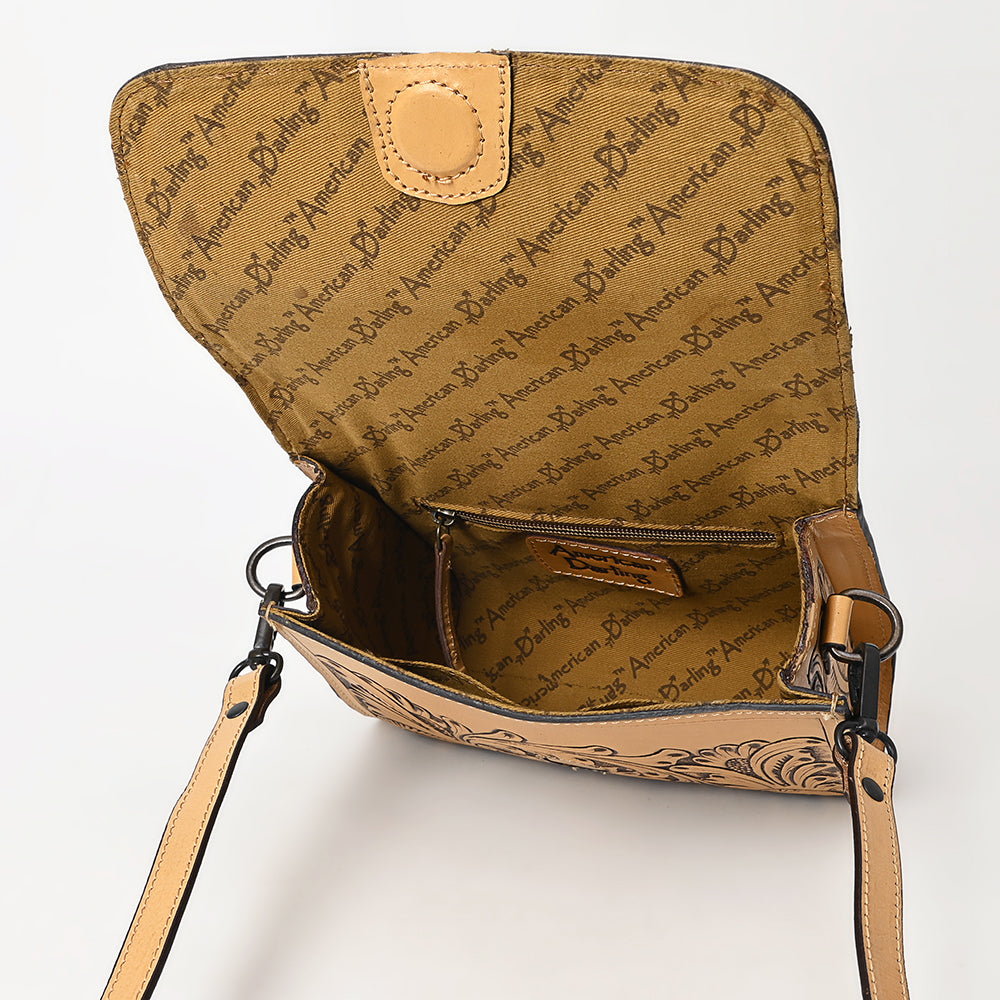 LC-ADBGZ693C Crossbody Genuine Western Leather Women Bag