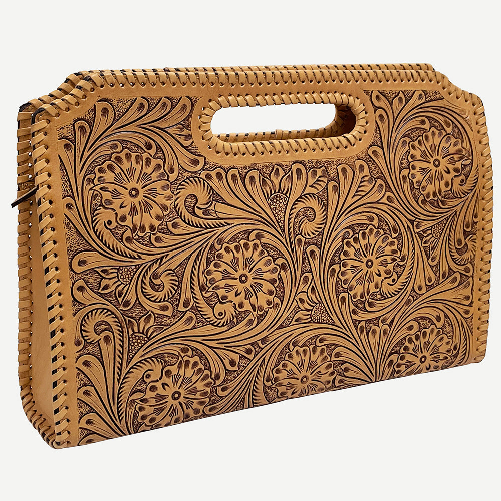 LC-ADBGZ759A Wallet Genuine Western Leather Women Bag