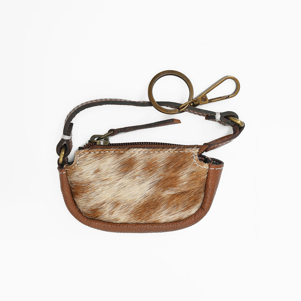 ADCHA121 American Darling Genuine Leather Hair-on-Hide Mini Handbag Bag Charm