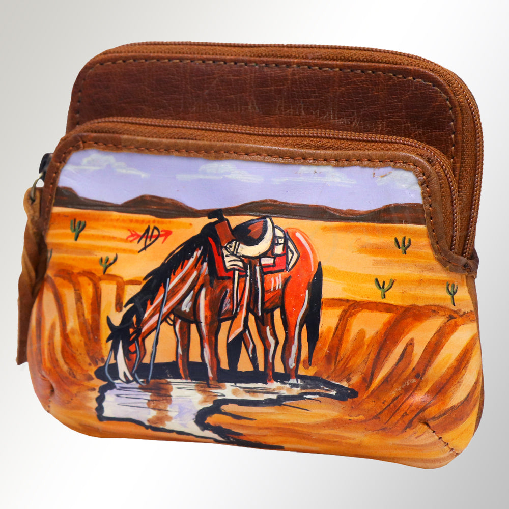 ADBGM235 Wallet Genuine Western Leather Women Bag