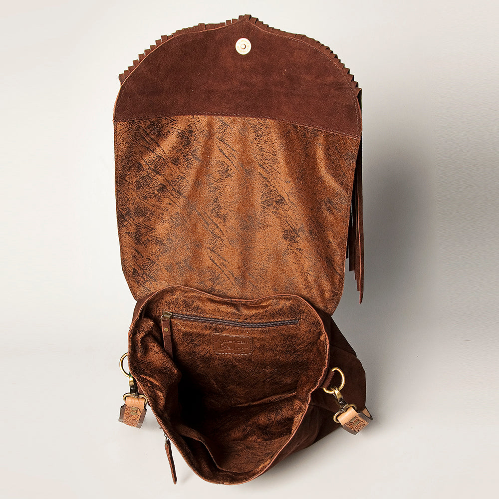 LC-ADBGK107 Messenger Genuine Western Leather Women Bag