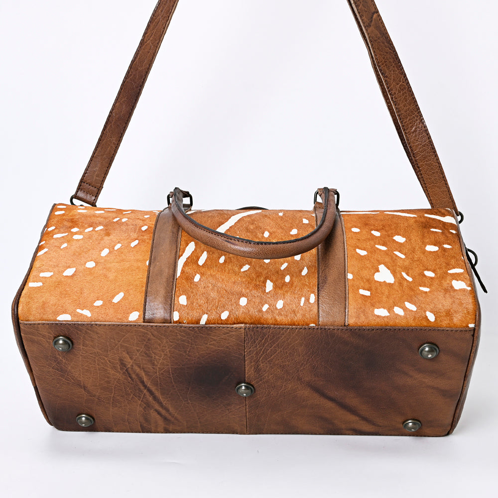 LC-ADBGS174H Duffel Genuine Western Leather Women Bag June