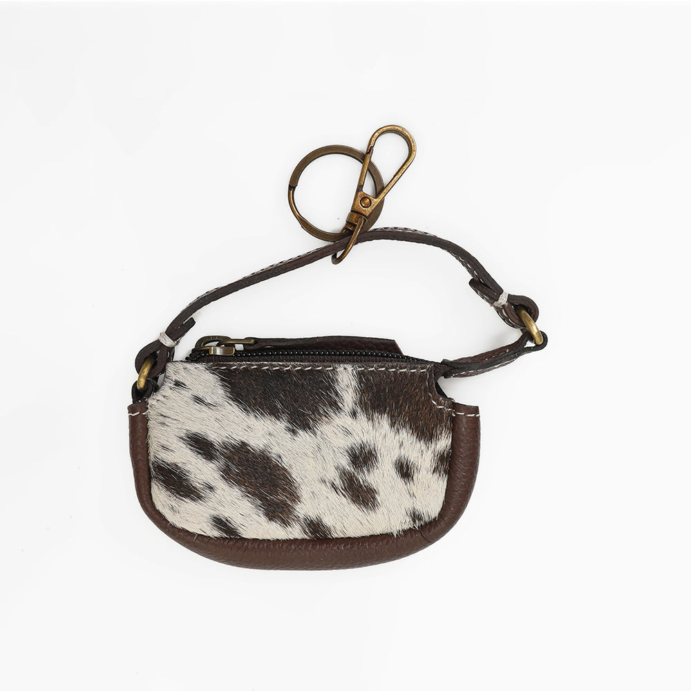 ADCHA121 American Darling Genuine Leather Hair-on-Hide Mini Handbag Bag Charm