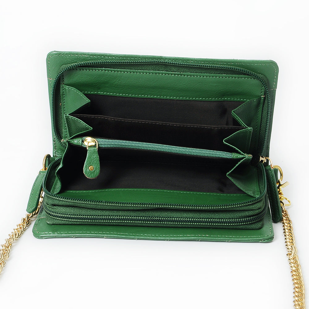 NMBGM220 Organiser Vintage Handmade Genuine Cowhide Leather Women Bag