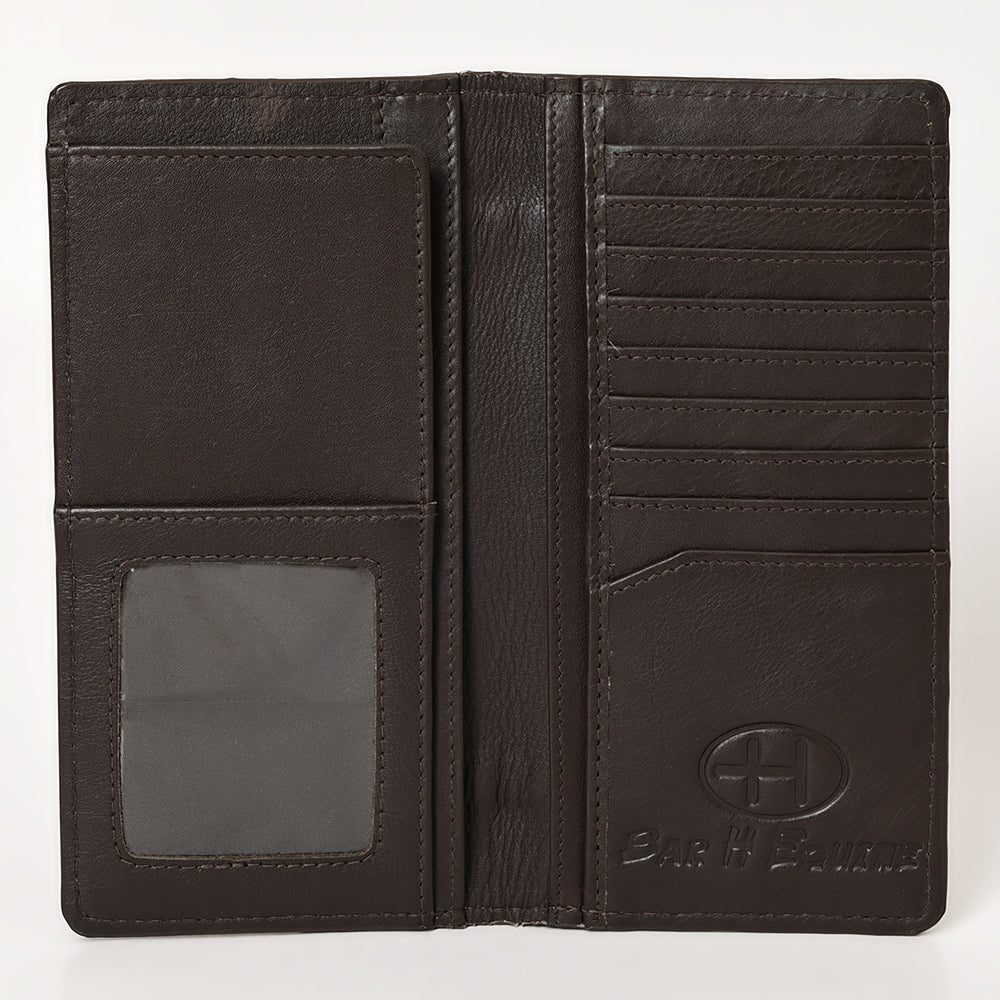 BEBGM179-Western Leather Bifold Wallet