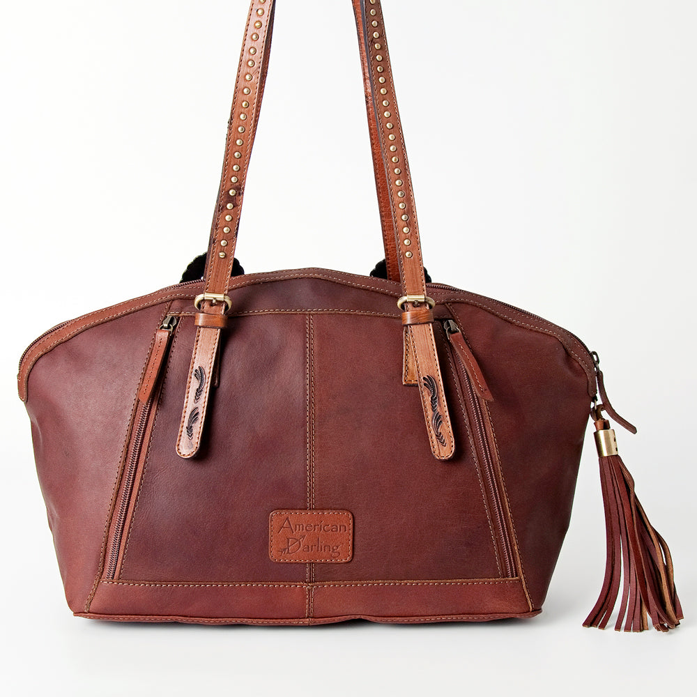 LC-ADBGI168A Tote Genuine Western Leather Women Bag