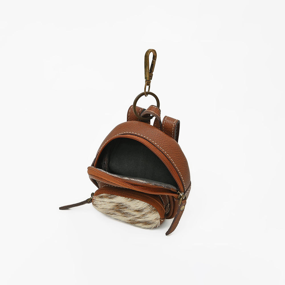 ADCHA130 American Darling Genuine Hair-On Hide Mini Dome Backpack Bag & Pouch