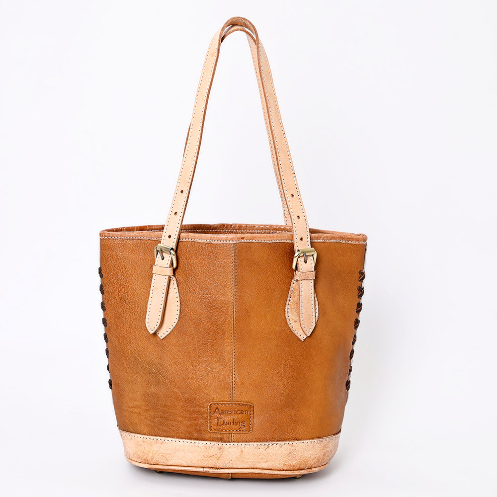 LC-ADBGM313B Tote Genuine Western Leather Women Bag Jane
