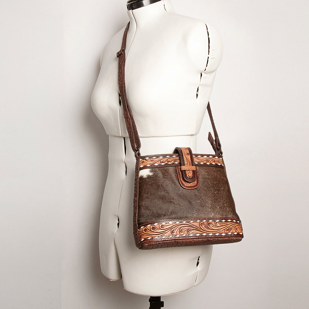 LC-ADBGZ298B Shoulder Genuine Western Leather Women Bag