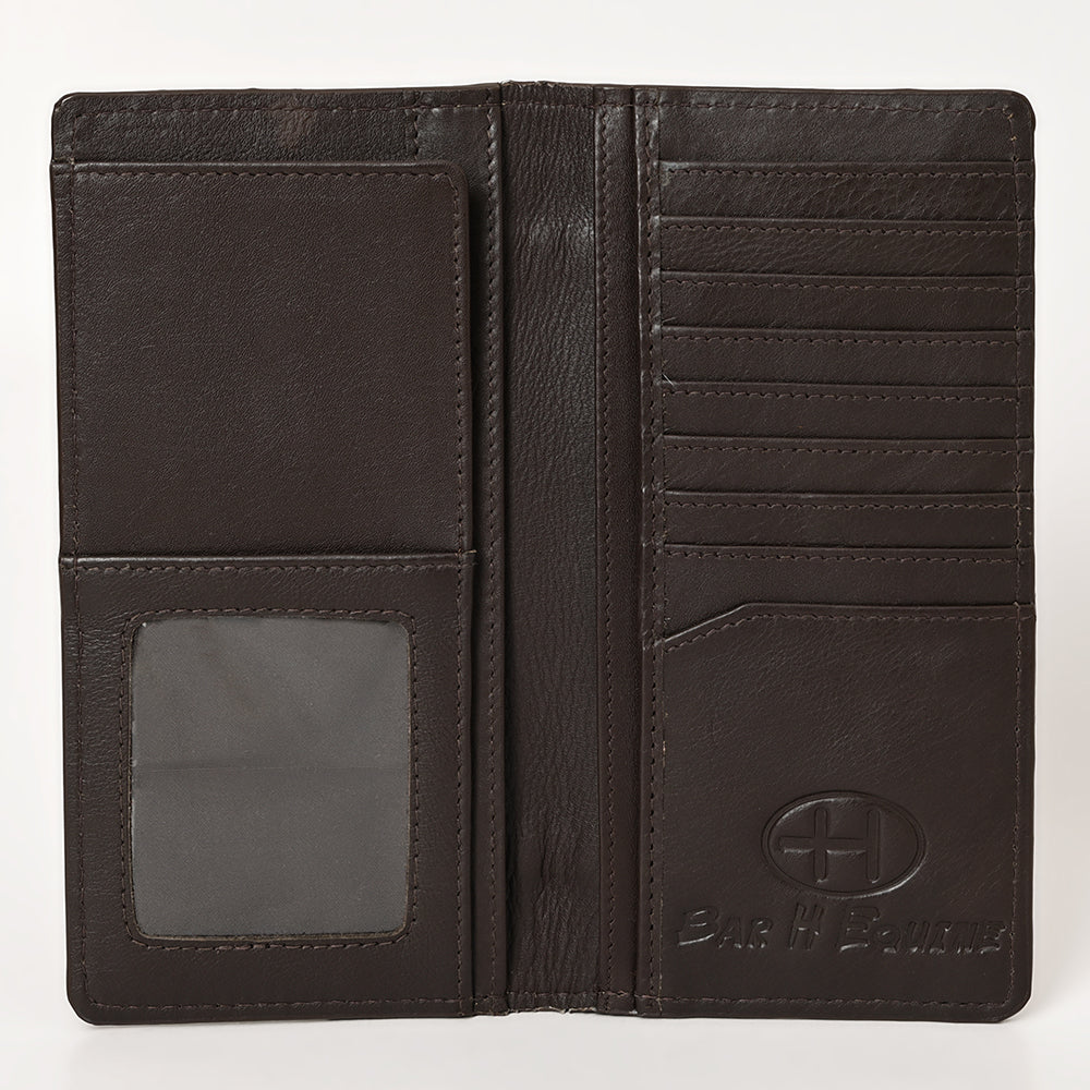 BEBGM180-Western Leather Bifold Wallet
