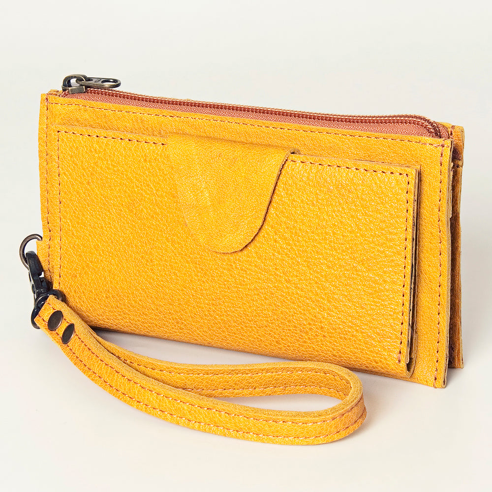 ADBG811 American Darling Handcrafted Leather Wristlet bag - Premium Full Grain Western Purse
