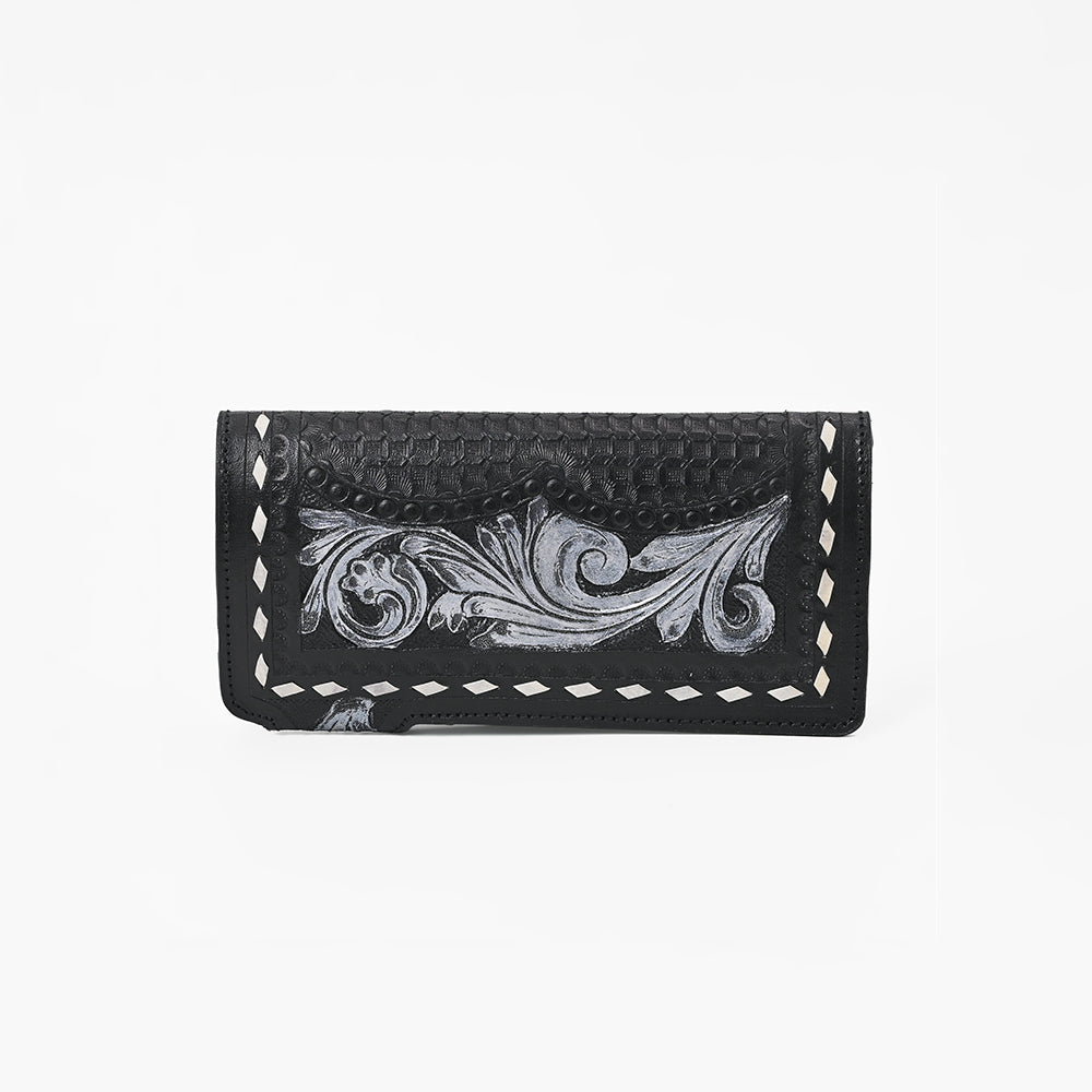 ADBG1850 American Darling Hand Tooled Genuine Leather Western Style Wallet