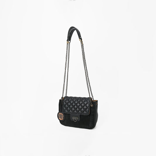 ADBG1867 Crossbody Hair on Genuine Leather Women Bag