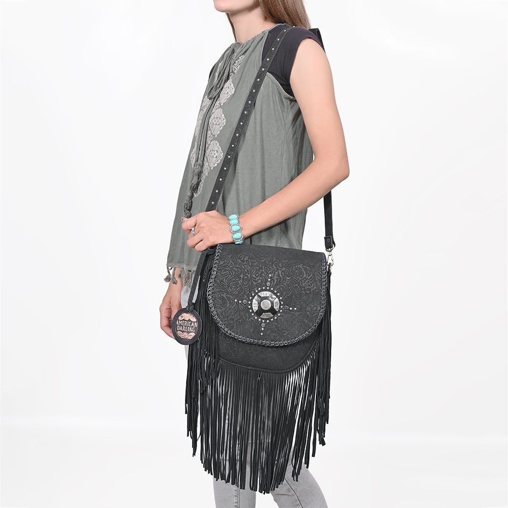ADBG1873 Crossbody Genuine Leather Women Bag