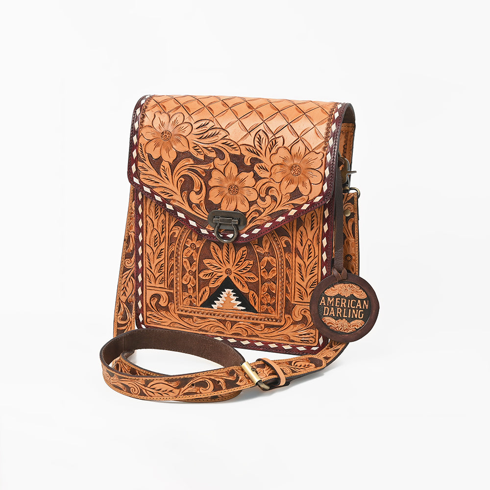 ADBG1877 Crossbody Genuine Leather Women Bag