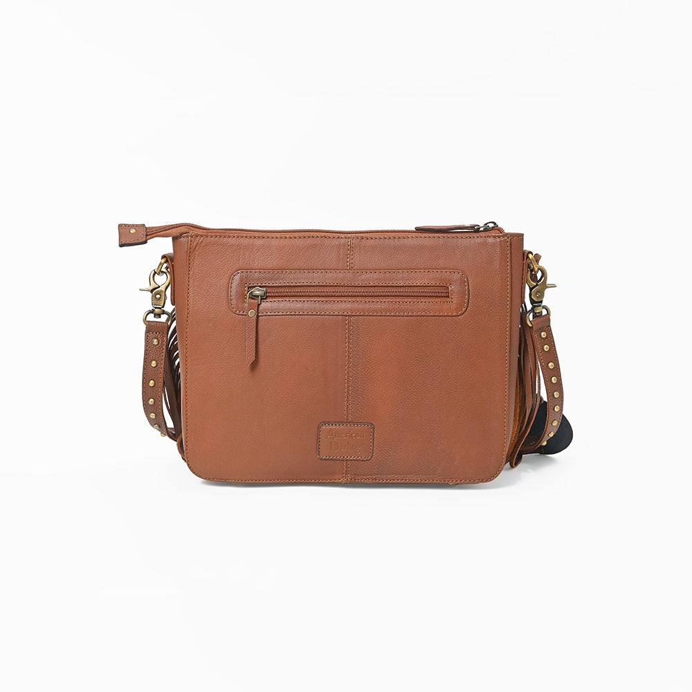 ADBGA1029 Crossbody Hand Tooled Genuine Leather Women Bag
