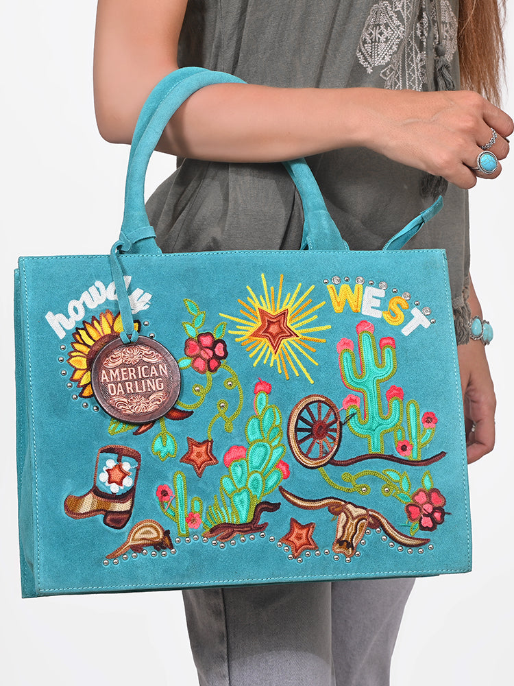 ADBGA920 Tote Genuine Leather Women Bag
