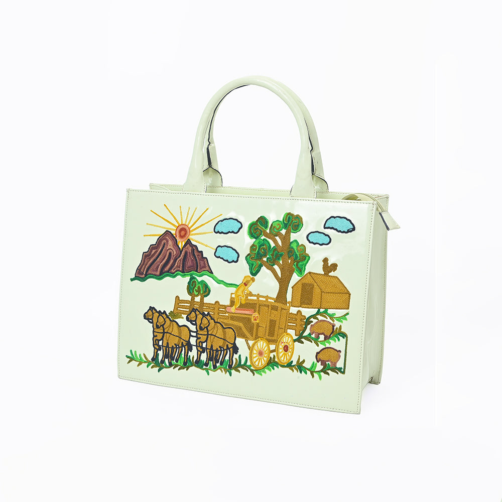 ADBGA926 Tote Genuine Leather Women Bag