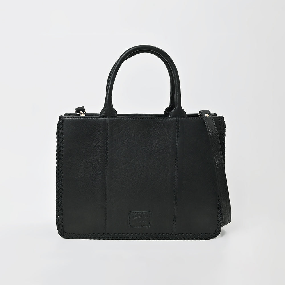 ADBGM828 American Darling Genuine Leather Western Embroidered Tote