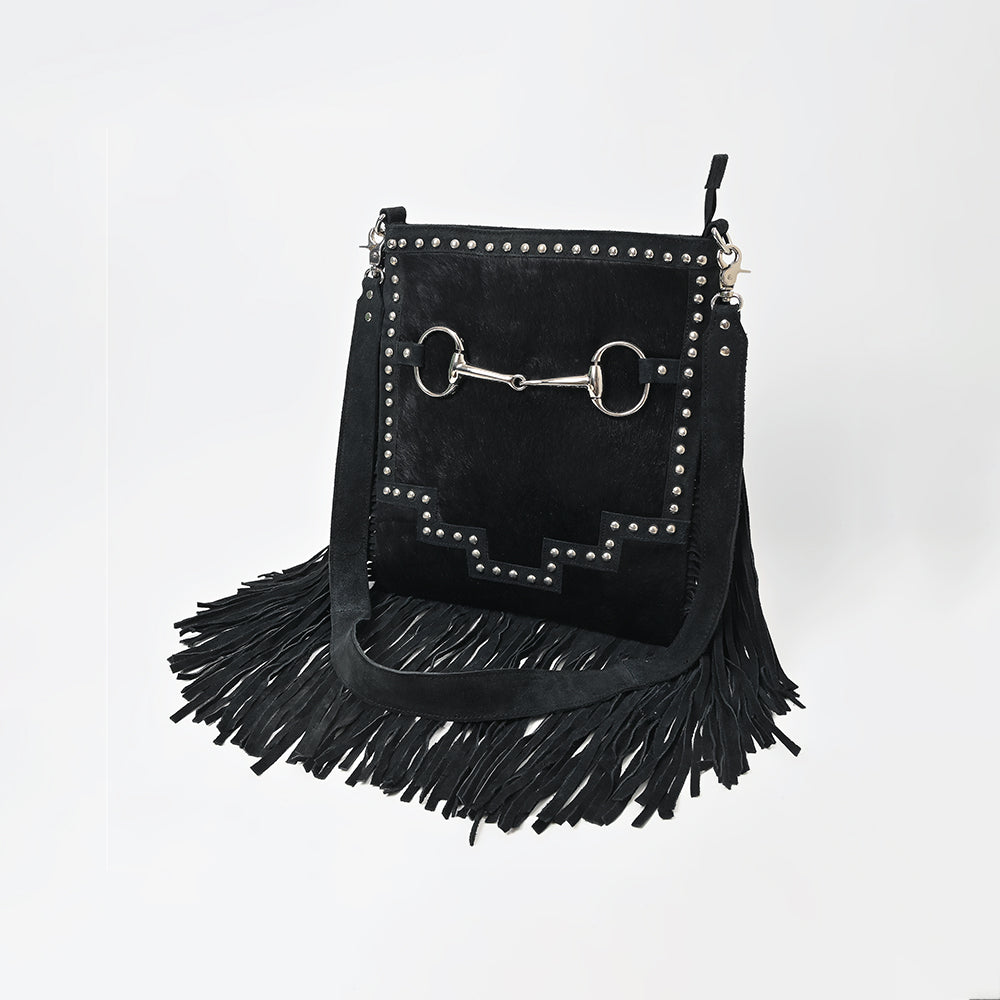 ADBGM867 Large Crossbody Hair on Genuine Leather Women Bag