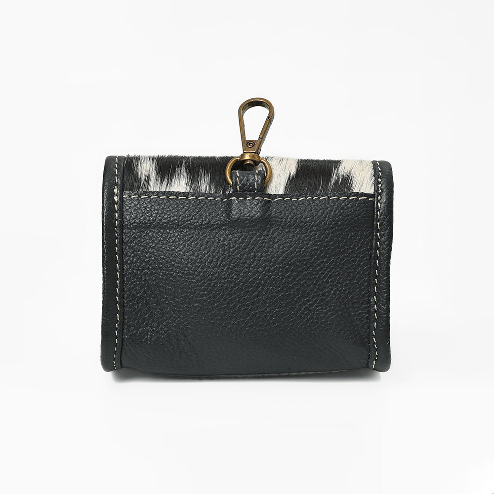 ADCHA126 American Darling Genuine Hair-On Flap Wallet Clip Pouch
