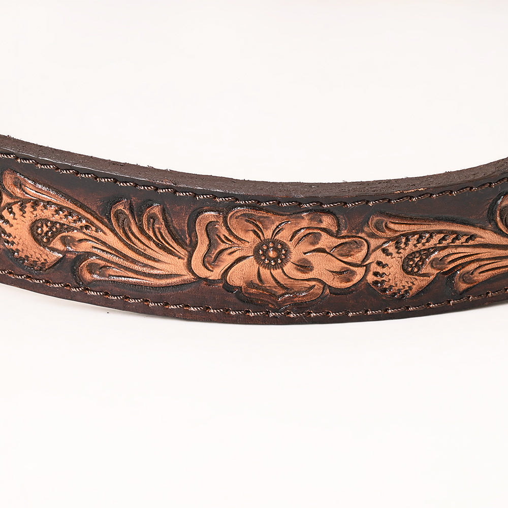 ADBGA635 American Darling Hand Tooled Hair-On Cowhide Genuine Leather Small Cross body Bag
