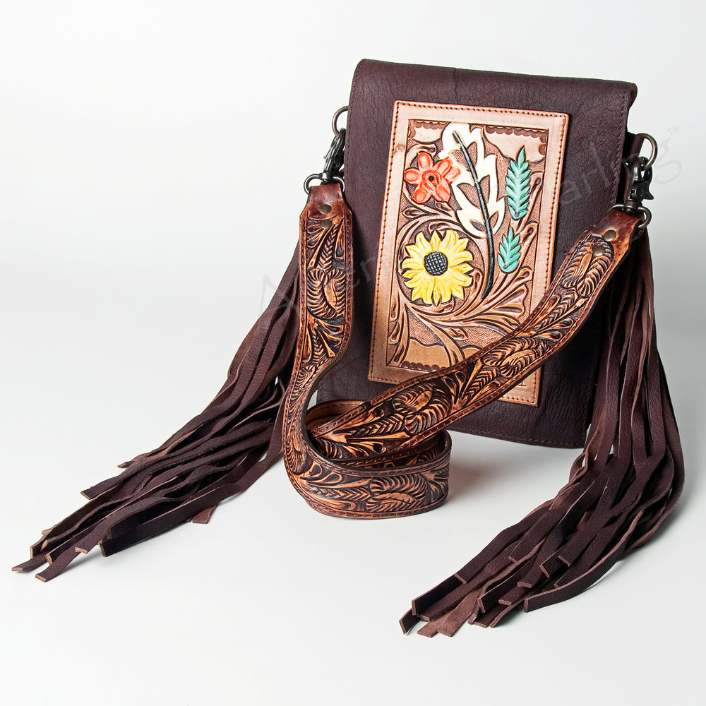 LC-ADBGZ285A Large Crossbody Genuine Western Leather Women Bag