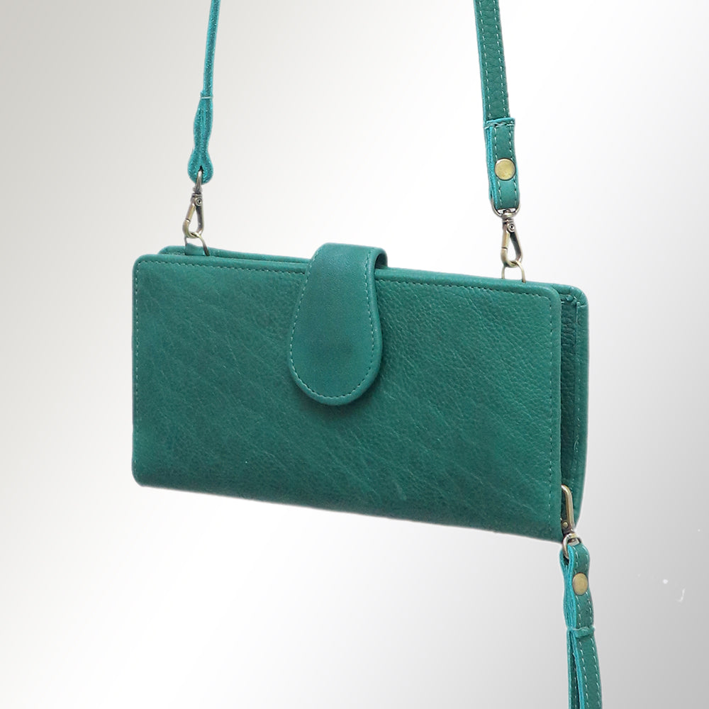 ADBGM113 Wristlet Genuine Western Leather Women Bag Ella