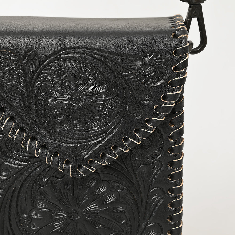 LC-ADBGZ750B Cellphone Holder Genuine Western Leather Women Bag
