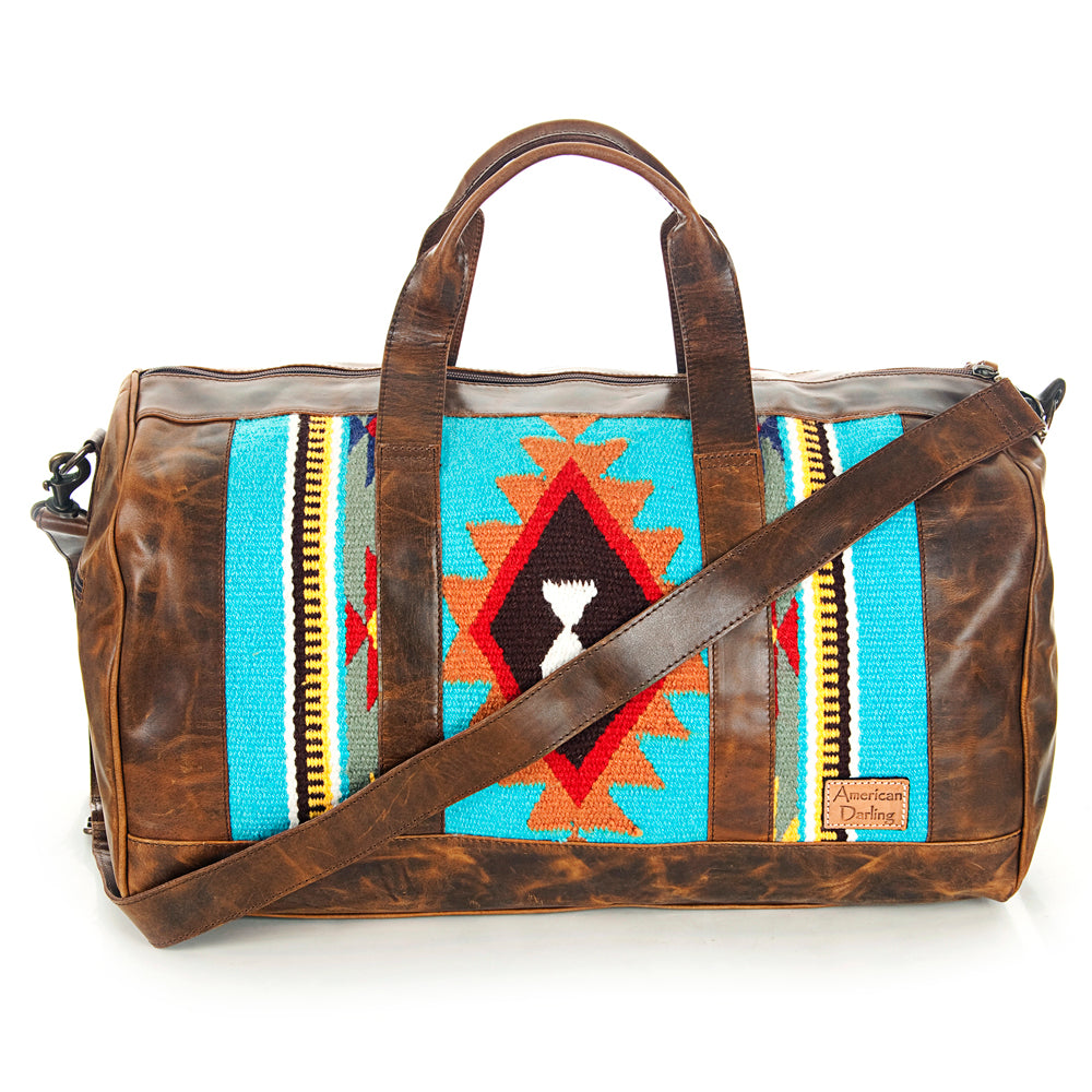 GIBG209 Duffel Genuine Western Leather Women Bag