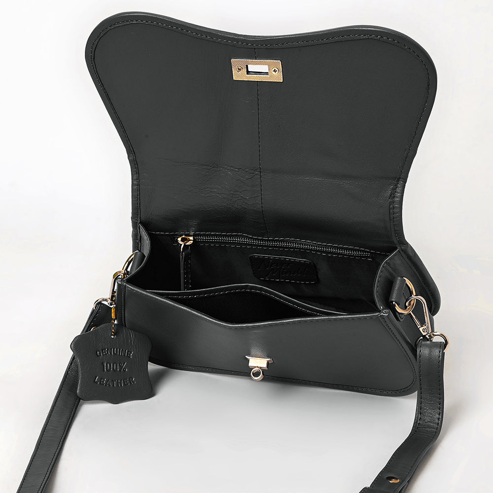 NMBGM194D Small Crossbody Genuine Western Leather Women Bag