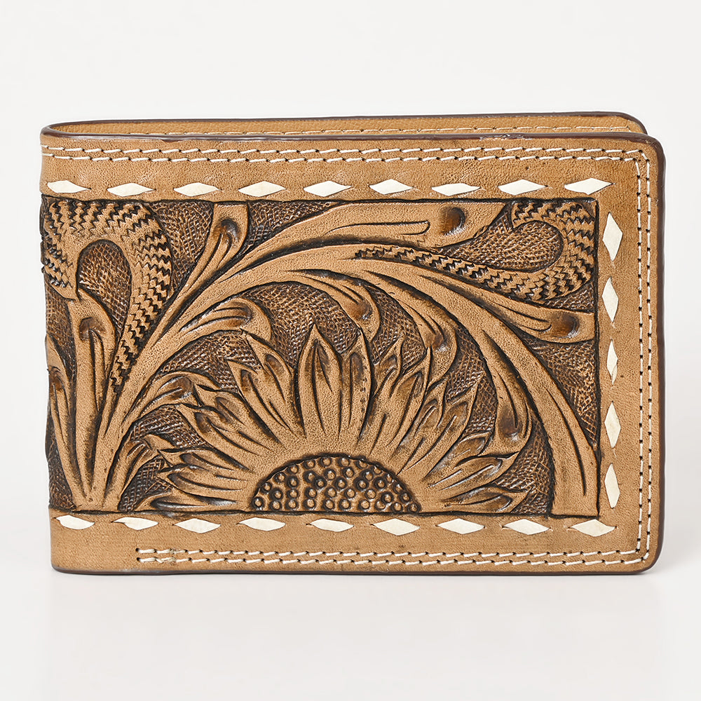 BEBGM178-Western Leather Wallet